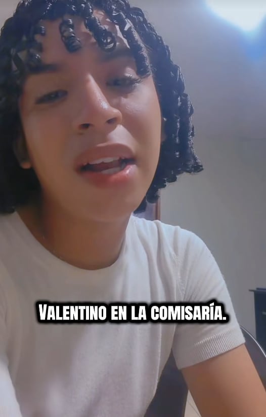 Tiktoker contó que fue agredido.