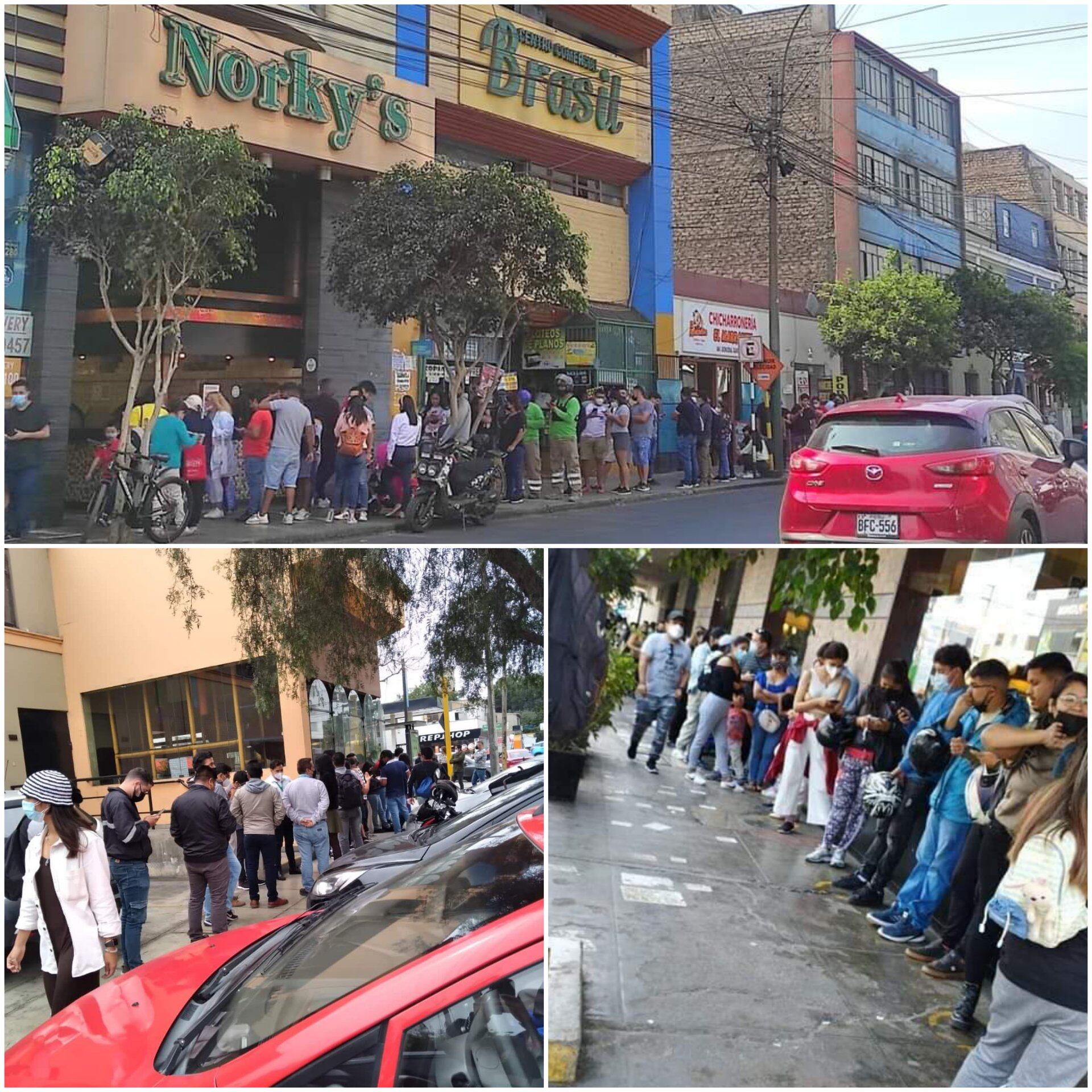 Usuarios de Yape formaron largas filas tras anuncio de la promoción. (Foto: Twitter)