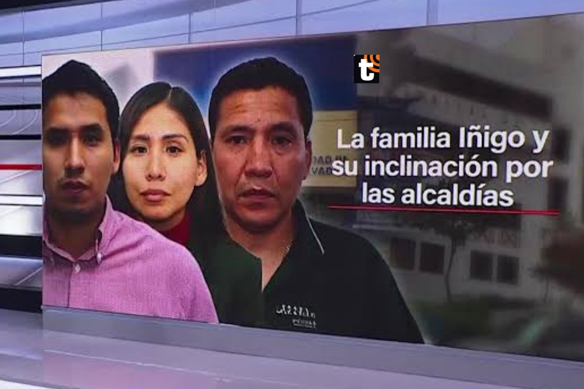 El clan familiar Iñigo busca expandirse en Lima Sur. A pesar de la prohibición de la reelección.