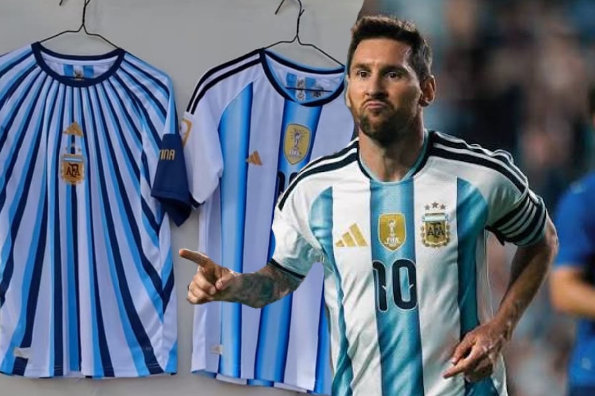 Las camisetas argentinas vienen siendo las más compradas antes de la final del Mundial 2026. Foto: Composición de Trome.