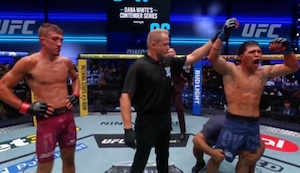 Peruano Piero Guaylupo le propinó una paliza al inglés Callum Connor y ganó su contrato con UFC | VIDEO