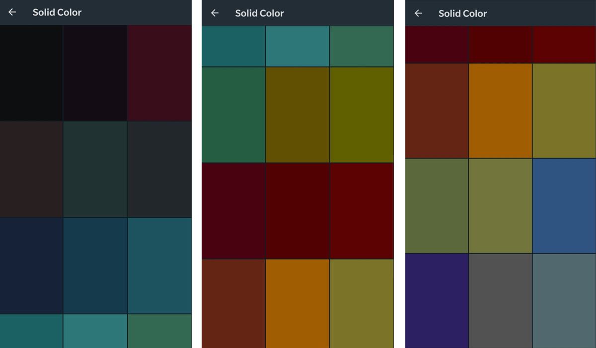 Estos son los nuevos colores que llegarán a WhatsApp en la próxima actualización. (Foto: WhatsApp)