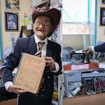 Abuelito que alegra el Hogar Canevaro