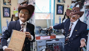 Charro de día y sastre de noche: el abuelito que alegra el Hogar Canevaro