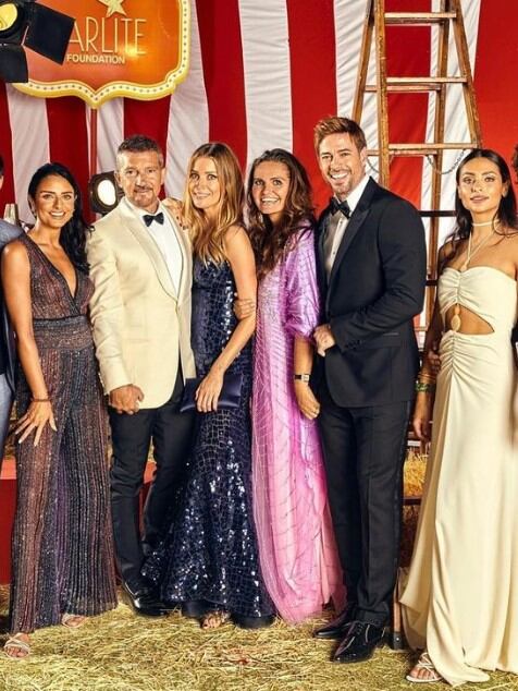 William Levy junto a otras personalidades en el evento benéfico (Foto:William Levy/fundación Starlite/Instagram)