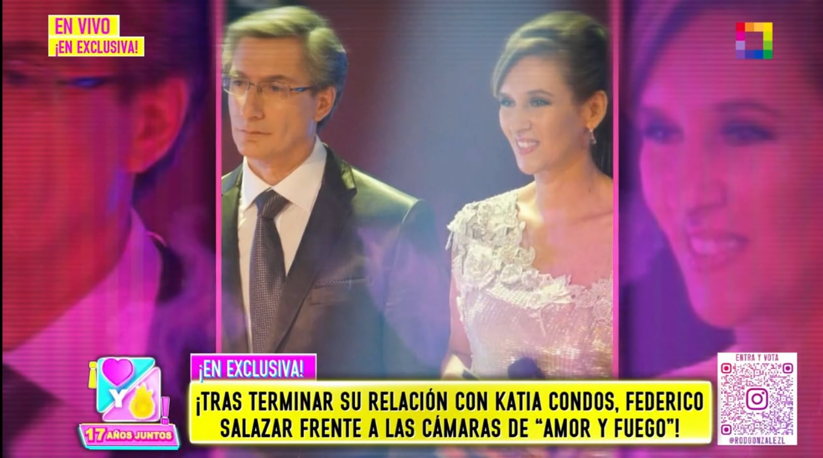 Federico Salazar y Katia Condos tenían una relación de más de 30 años.