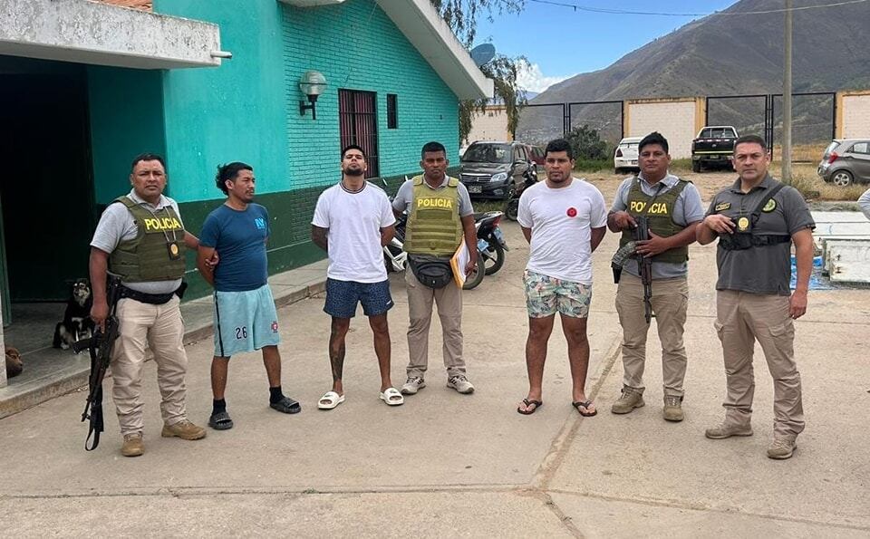 Foto tomada el día de su internamiento en el penal de Potracancha, Huánuco.