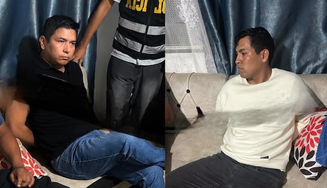 Barranca: detienen a dos tenientes PNP por presunta venta de arma robada.