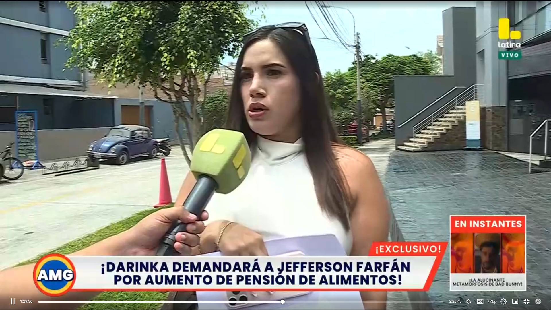 Influencer señala que Farfán no le ha ayudado con los gastos de su hija. (Fuente: Latina)