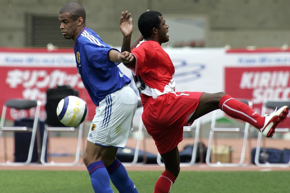 El 22 de mayo del 2005, la Selección Peruana derrotó 1-0 a Japón, por la Copa Kirin. El gol del triunfo lo anotó Gustavo Vassallo, en el estadio de Niigata. (Foto AFP)