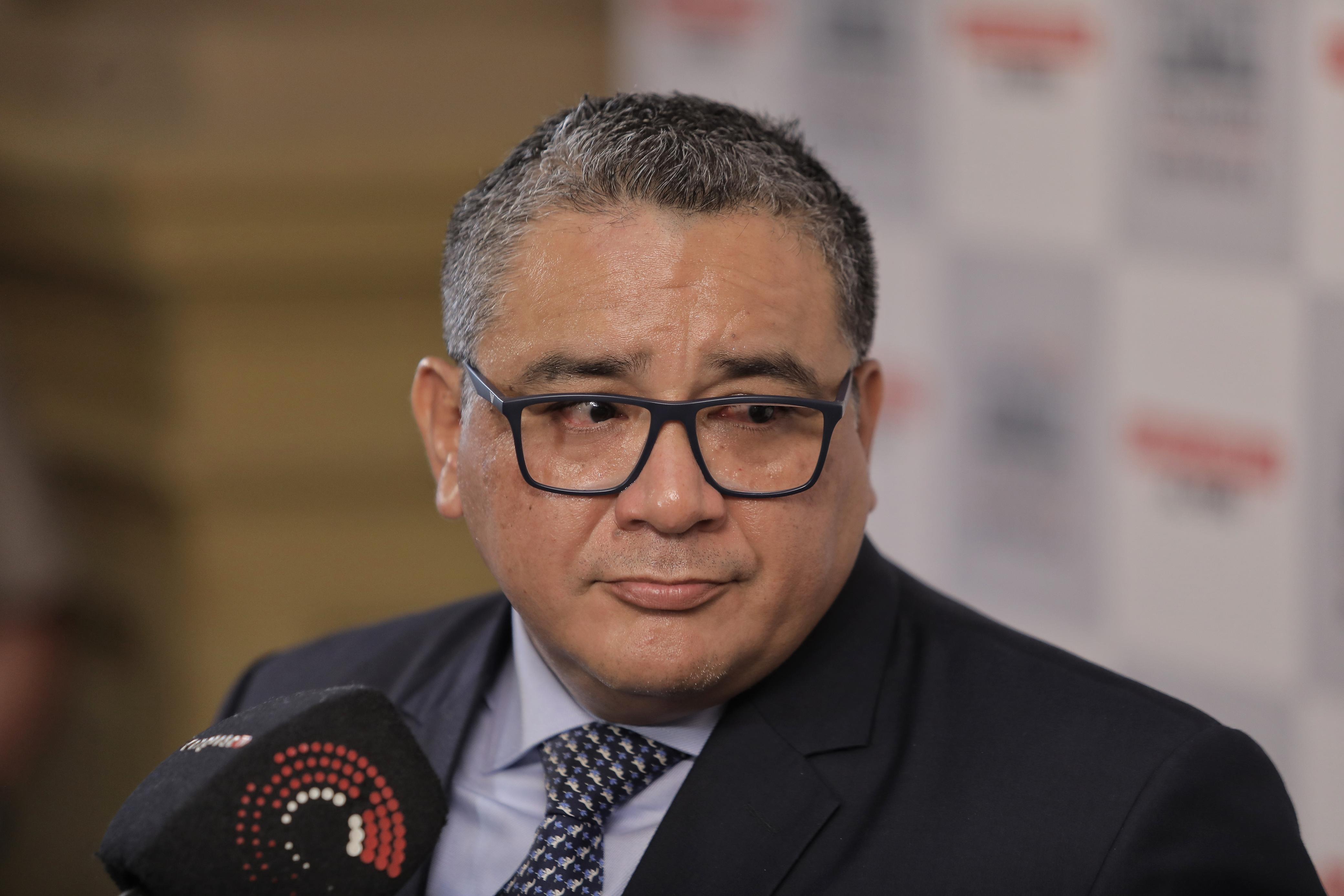 Juan José Santiváñez, ministro del Interior. (Foto: Joel Alonzo/ @photo.gec)