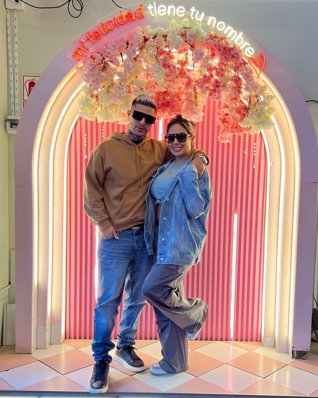 Pamela López y Paul Michael