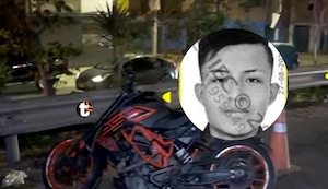 ¡Motociclista murió al chocar contra camión en Evitamiento! Su acompañante quedó grave