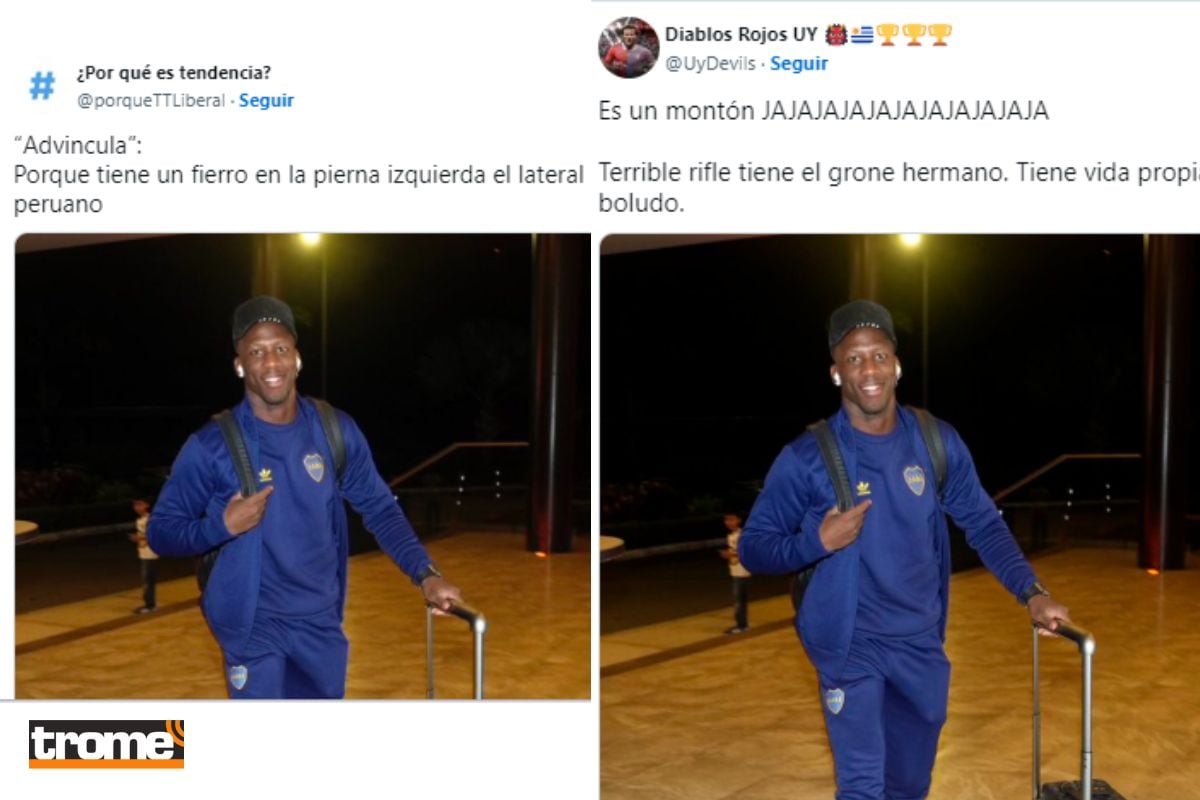 Luis Advíncula fue motivo de nuemerosos memes (@bocajrsoficial)