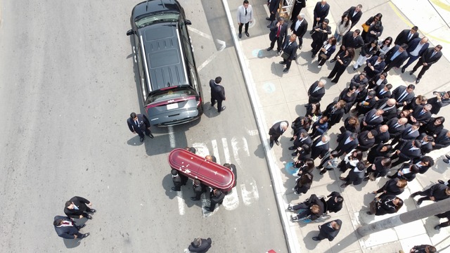 Alberto Fujimori: galería de la misa, ingreso a Palacio y sepelio en Huachipa de los restos del expresidente. Foto: @photo.gec