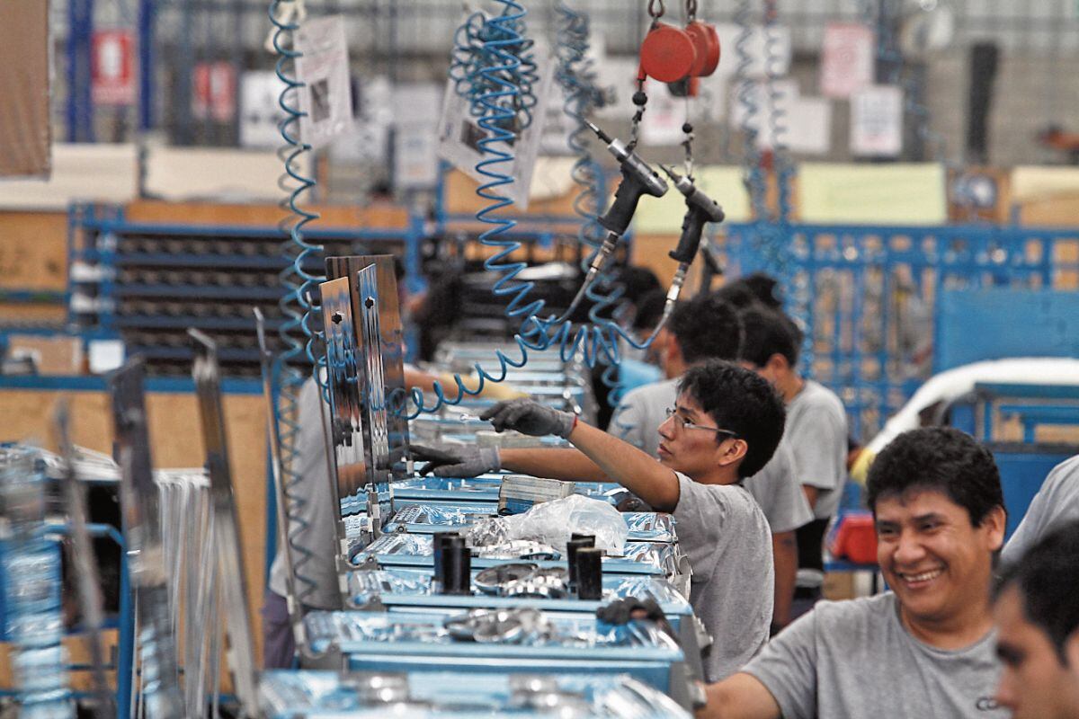 Planta de de ensamblado de cocinas. (Foto: GEC)