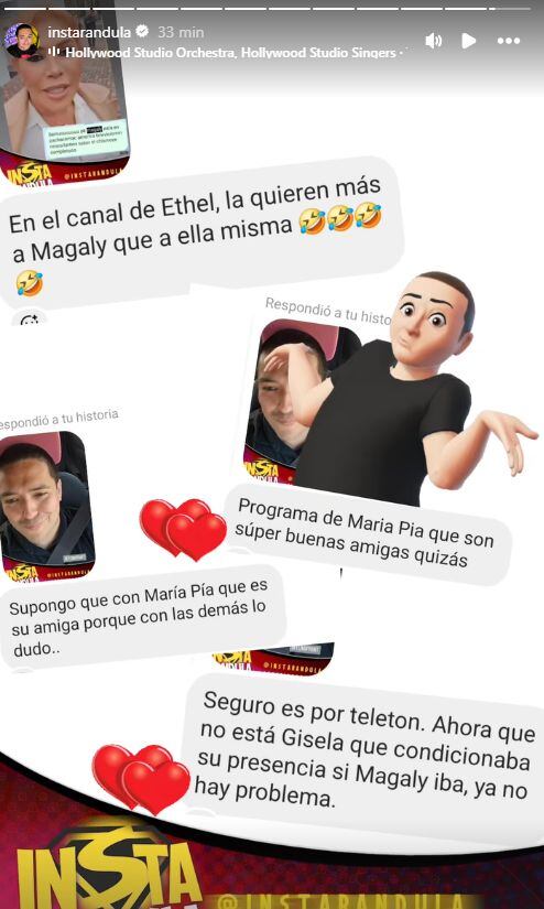 Hipótesis de la presencia de Magaly Medina en América Televisión. Foto: Instarándula