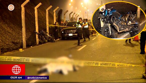 Miraflores: motociclista murió tras perder el control de su vehículo en la Costa Verde