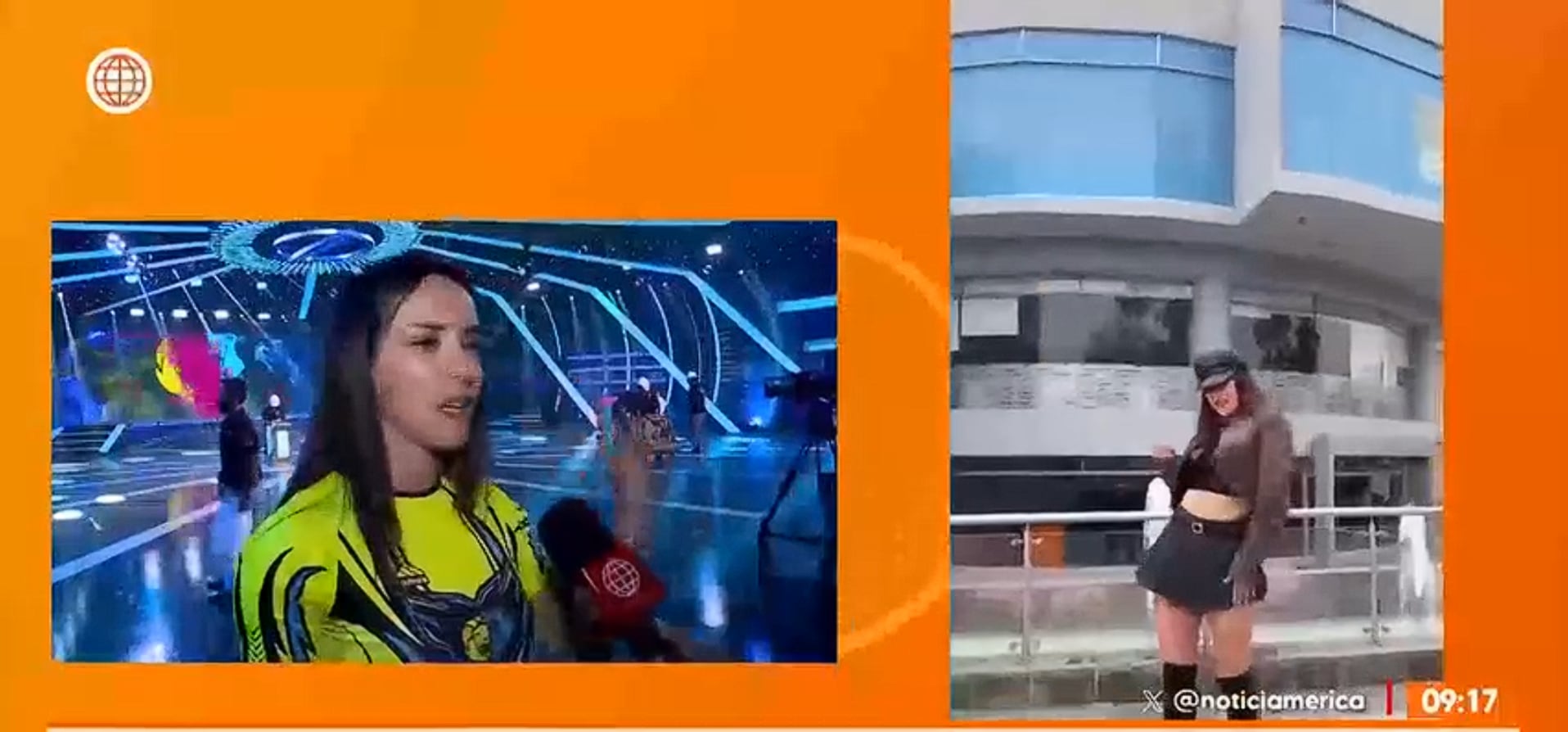 Modelo habló sobre su viaje a Paracas (Fuente: América TV)