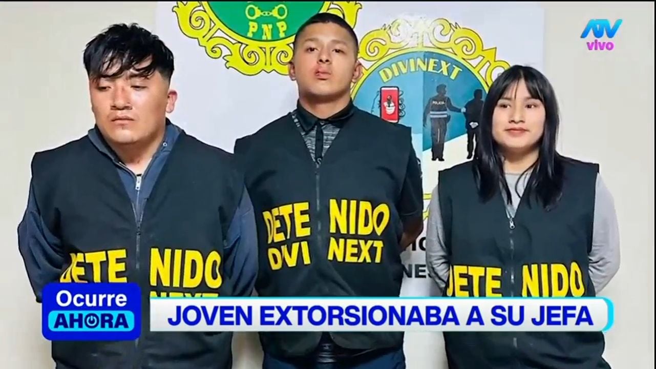 Naomi Okuma cayó junto a sus cómplices. Foto: ATV
