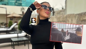 Yahaira Plasencia fue a almorzar en familia y también incluyeron al ‘Diablo’