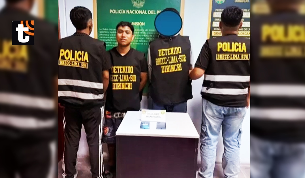 Uno de los detenidos tiene 17 años y el otro 19.