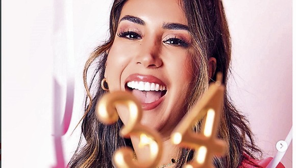 Así fue como Melissa Paredes recibió sus 34 años