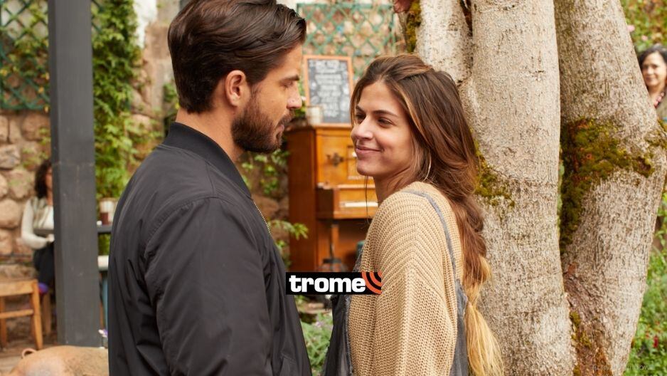 Stephanie Cayo y Maxi Iglesias en el rodaje de 'Hasta que nos volvamos a encontrar' (Fotos: Daniela Talavera)