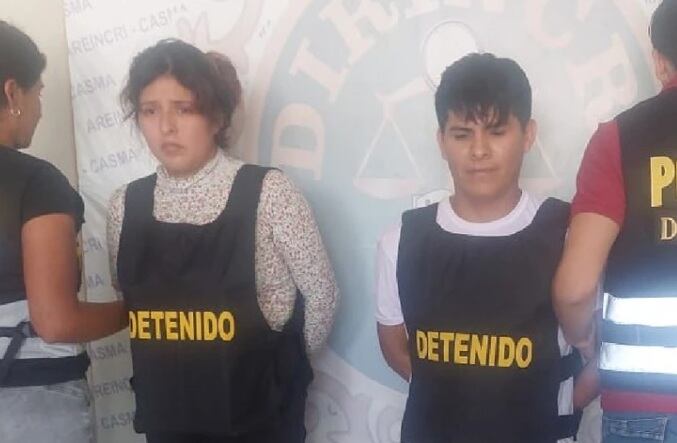 Gestante y su cómplice cometieron horroroso acto. (PNP)