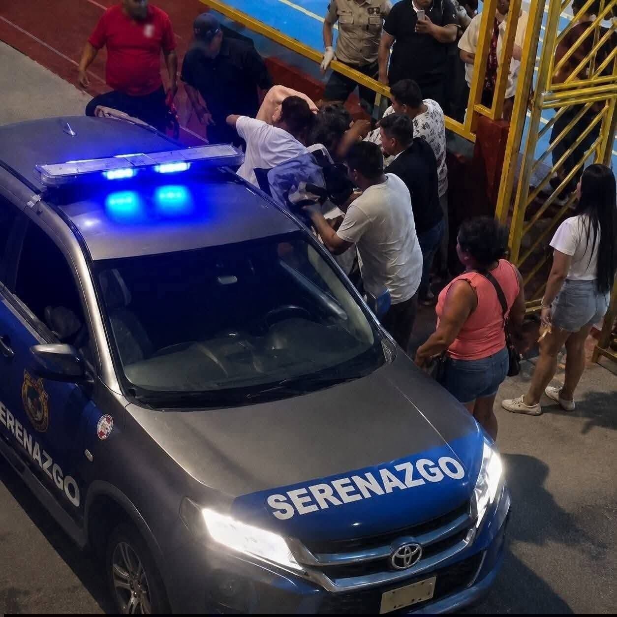 Balacera en campeonato de fulbito en Chimbote. Foto: Difusión