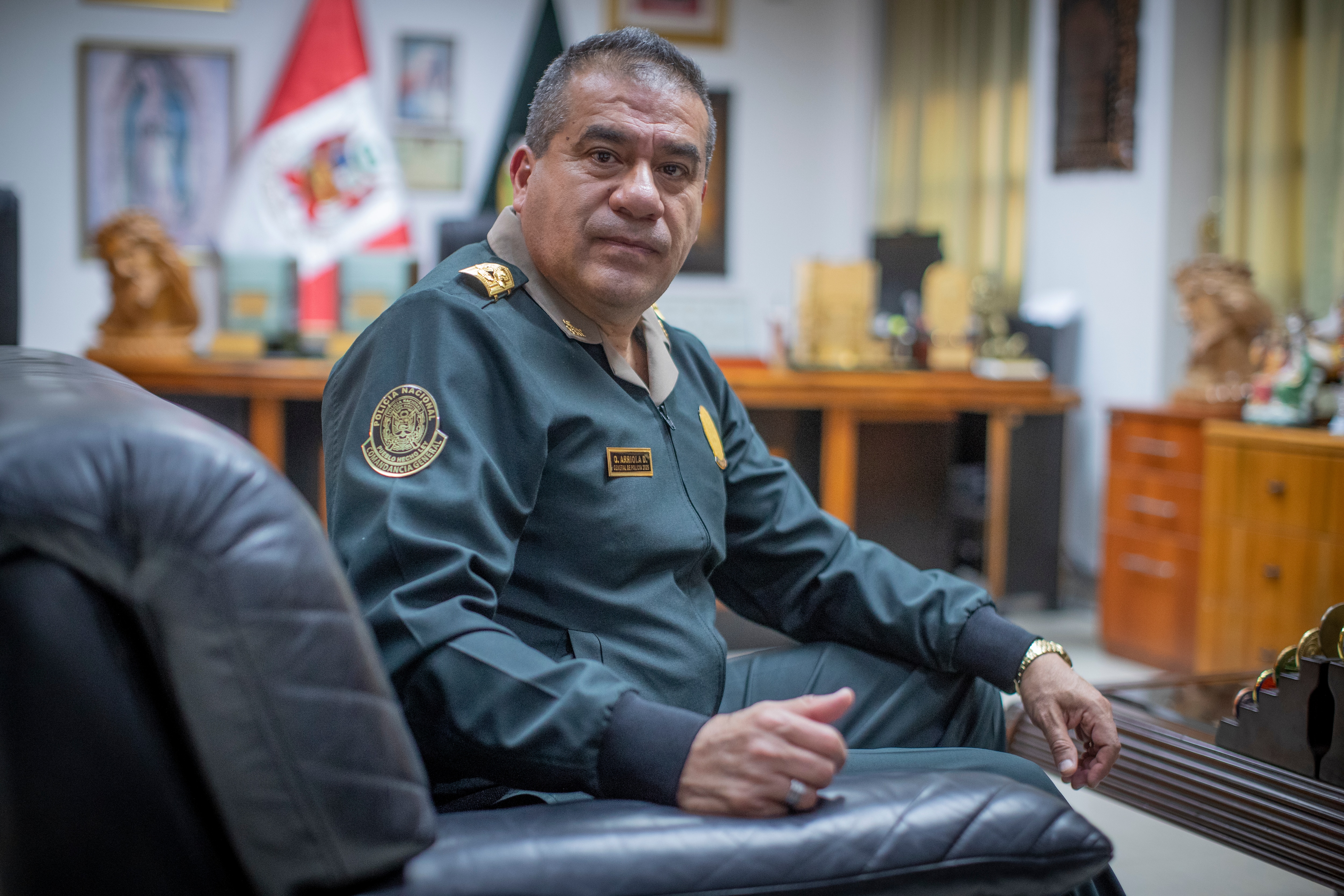 El general Óscar Arriola (Foto: GEC / Hugo Pérez)