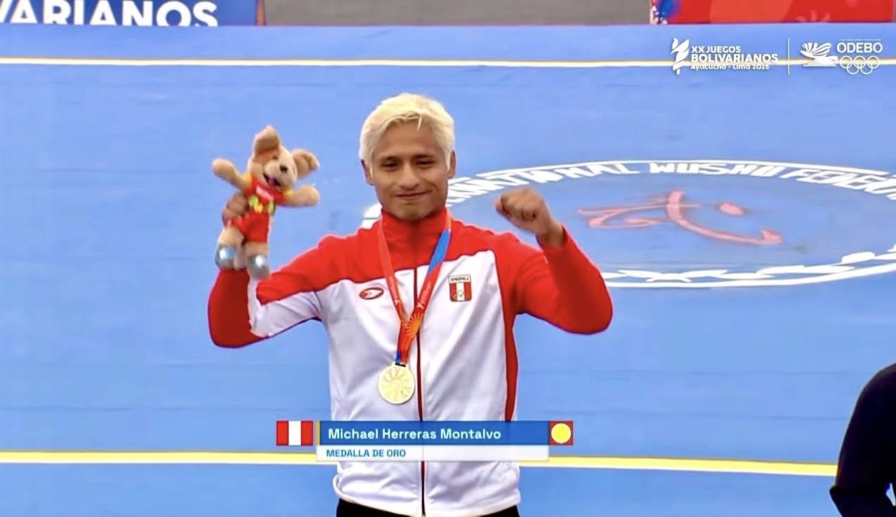 Jesús Herreras nos regaló otra medallp de oro. (YouTube ODEBO)