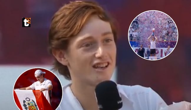 Ignacio Buse emociona tras ganar Hamburgo y dedicar mensaje al Perú.