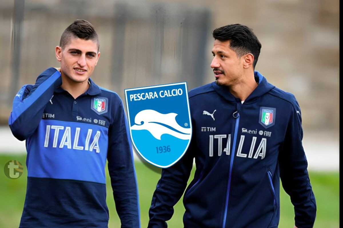 Lapadula fue compañero de VErrati en Pescara y la selección de Italia (Foto: Getty Images)