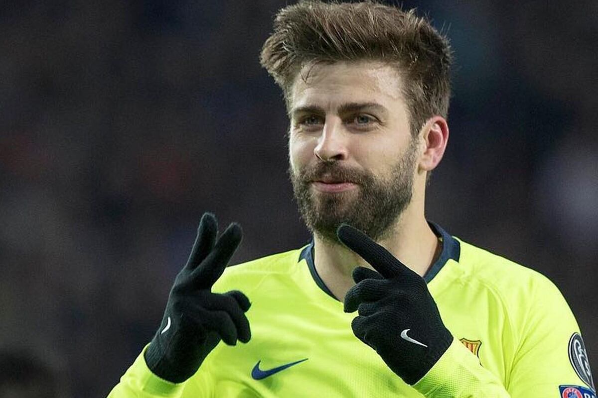 Piqué celebrando un gol con el Barcelona (Foto: Gerad Piqué/Instagram)