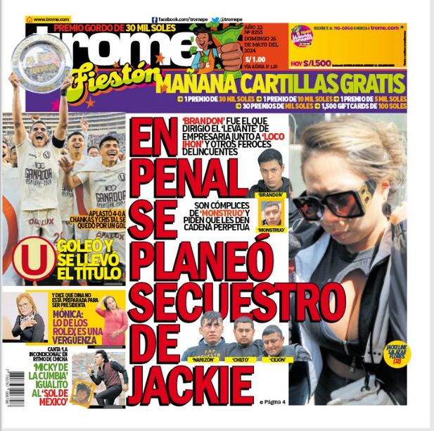 Portada Trome