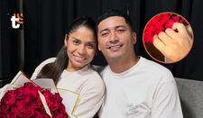 ¡Doble anillo y boda a la vista! Novia de ‘Churrito’ Hinostroza revela compromiso tras solo un mes de relación