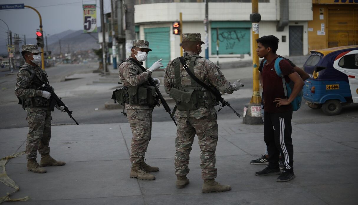 Policía Nacional informó las medidas restrictivas que regirán el domingo 11 de abril. (Foto: Joel Alonzo/GEC)