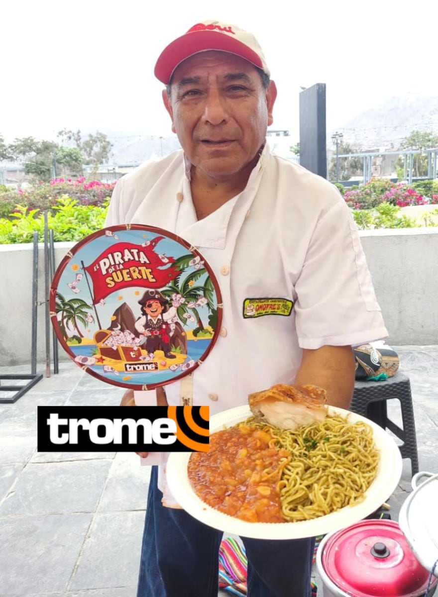 'El Pirata de la Suerte' llegó hasta el Expo Chincha 2026. Foto: Trome.