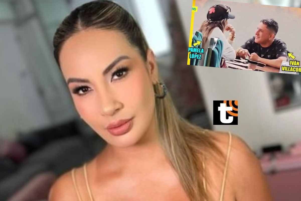 Pamela López e Iván Villacorta departieron en restaurantes. (Redes sociales)