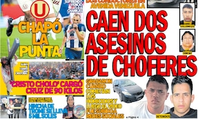 CAEN DOS ASESINOS DE CHOFERES