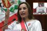 Ministerio del Interior se llamará Ministerio de Seguridad Pública, anunció Dina Boluarte en mensaje a la nación