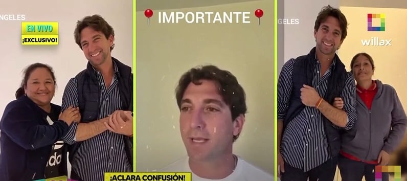 Chofer y cobradora conciliaron con Antonio Pavón. (Foto: Captura Amor y Fuego).