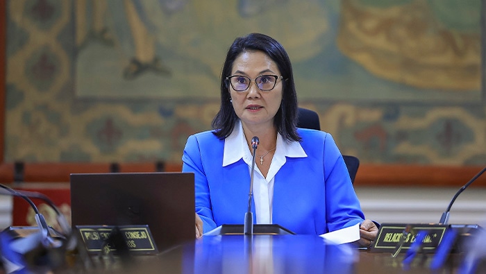 Keiko Fujimori. (Foto: Presidencia)