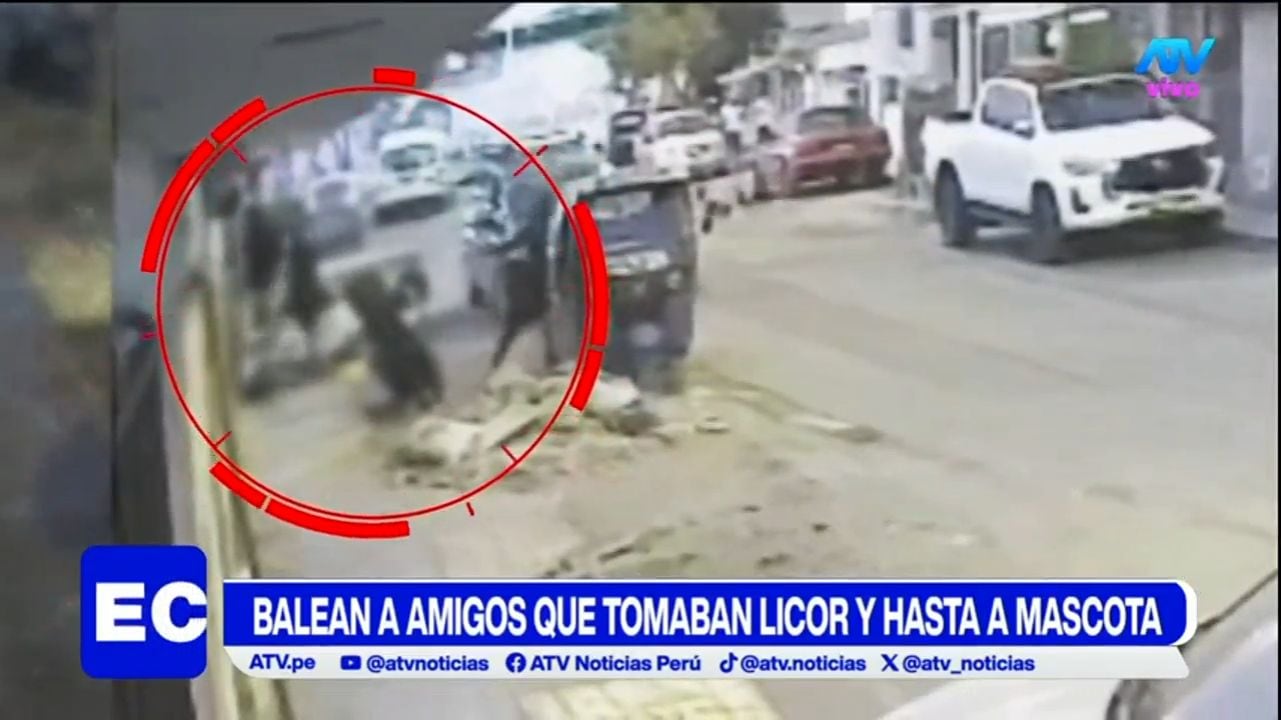 A sicario se le trabó el arma y no pudo cumplir su objetivo. Video: ATV