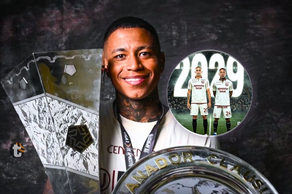 Andy Polo se quedaría tres años más en Universitario (Foto: @Universitario)