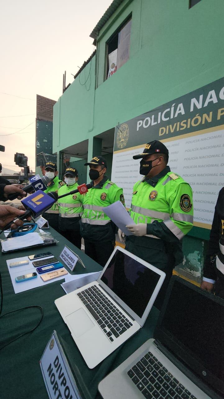 La Policía informó del caso a través de una conferencia de prensa.