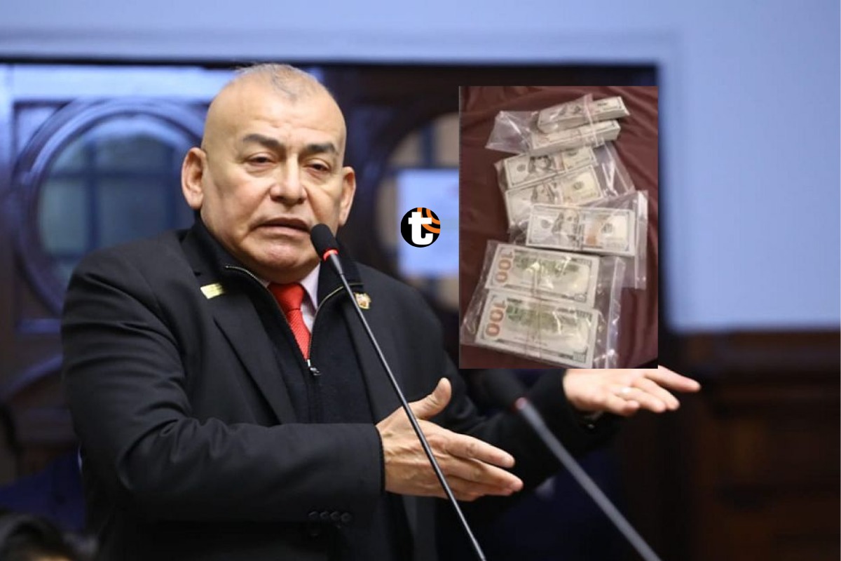 La Policía halló 71 mil dólares y 33 mil soles en efectivo cuando allanó la casa de congresista Arriola por el caso Los Niños. Foto: Congreso/Fiscalía.