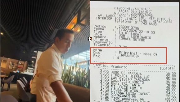 TROME | Habla mozo de restaurante que lo atendió antes de la tragedia. Video: ATV