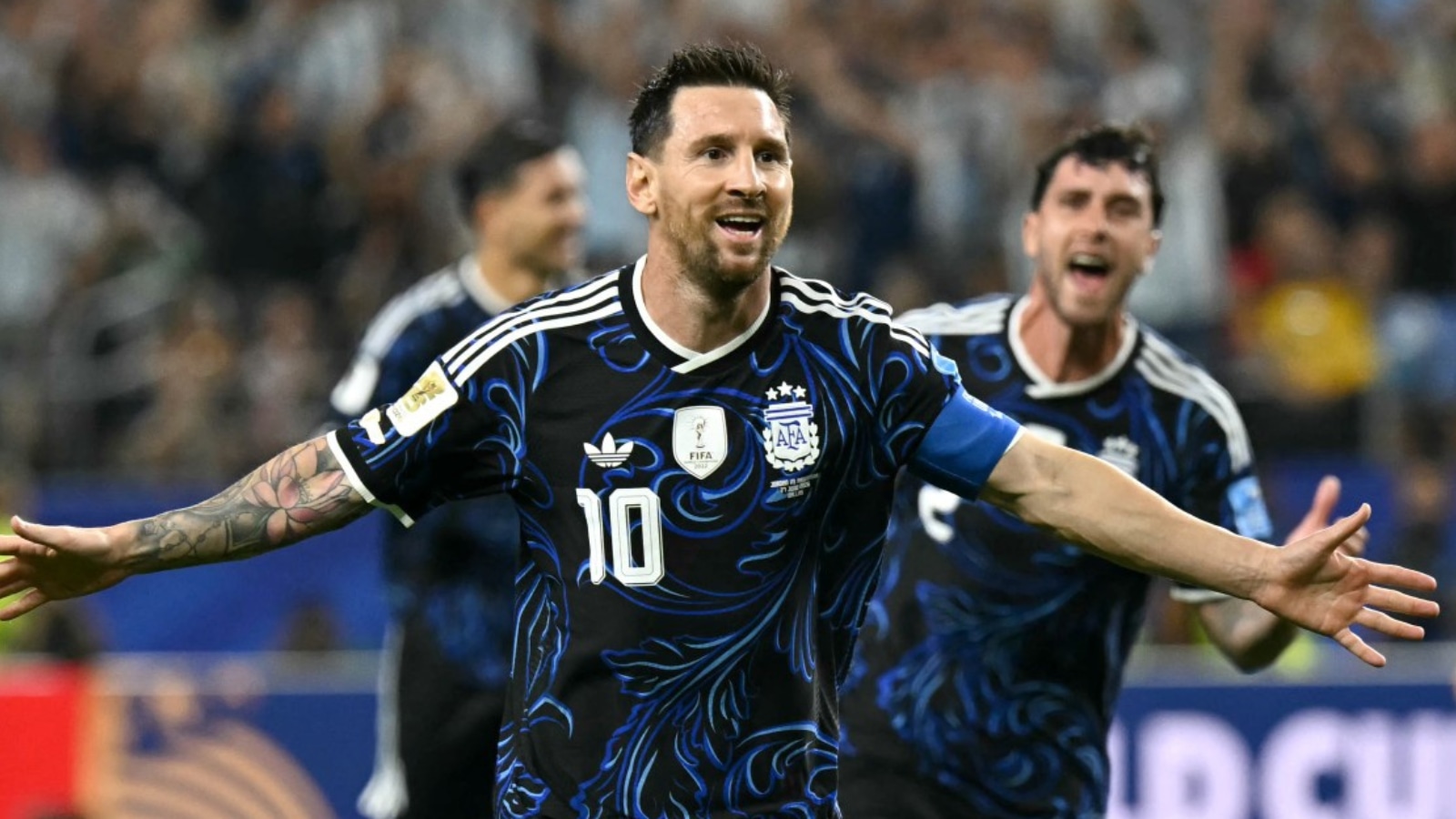 Argentina vs Jordana por el Mundial 2026. (Foto: AFP)